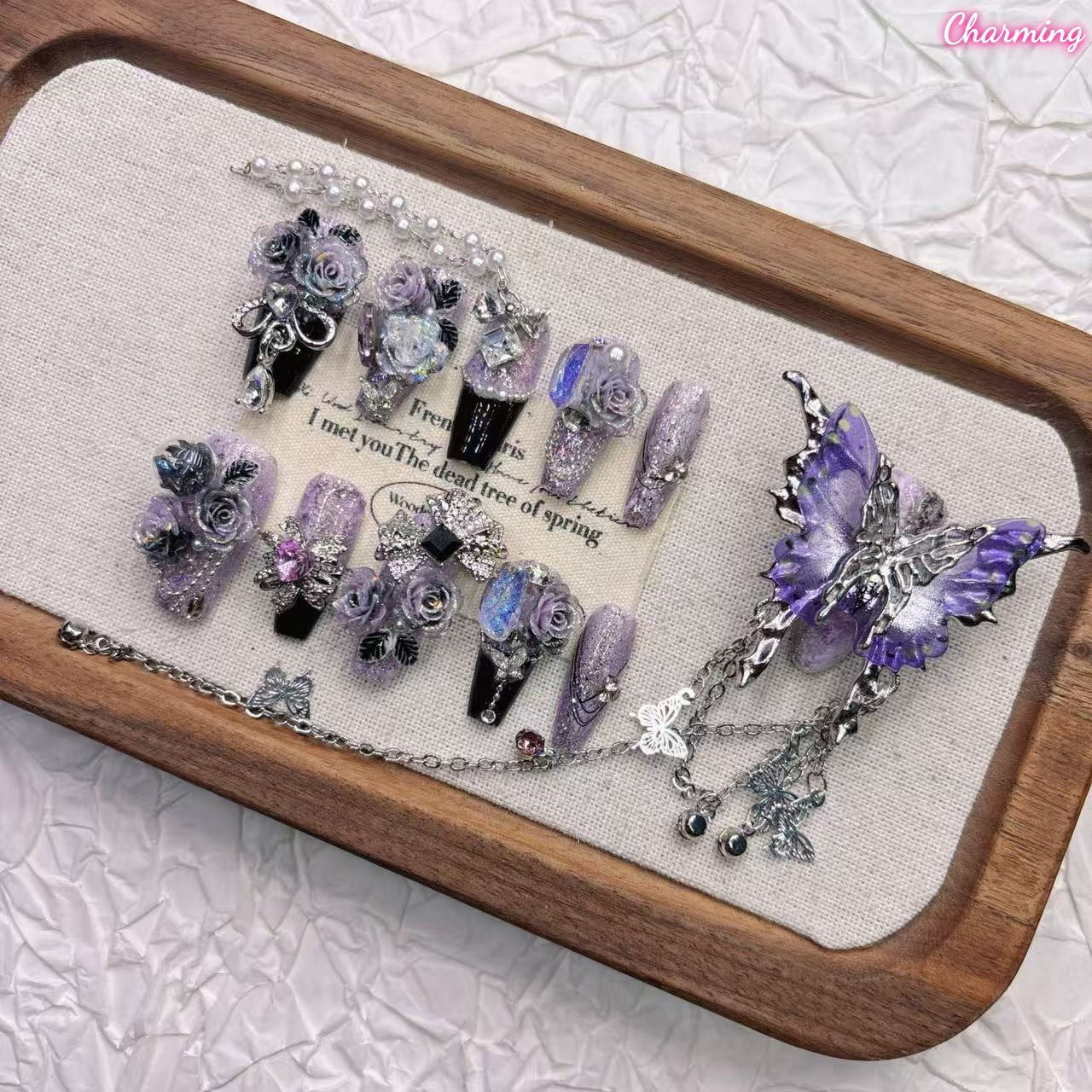 Dreamwing（11 Pcs） / Handmade Nails