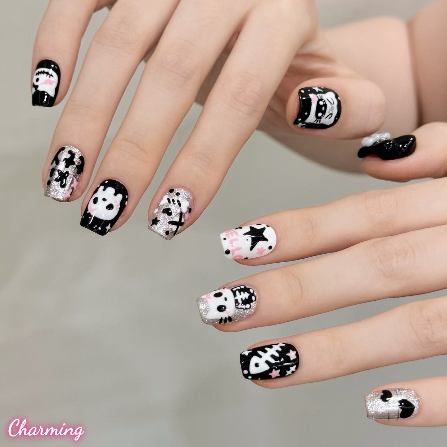 Halloween KT / Handmade Nails