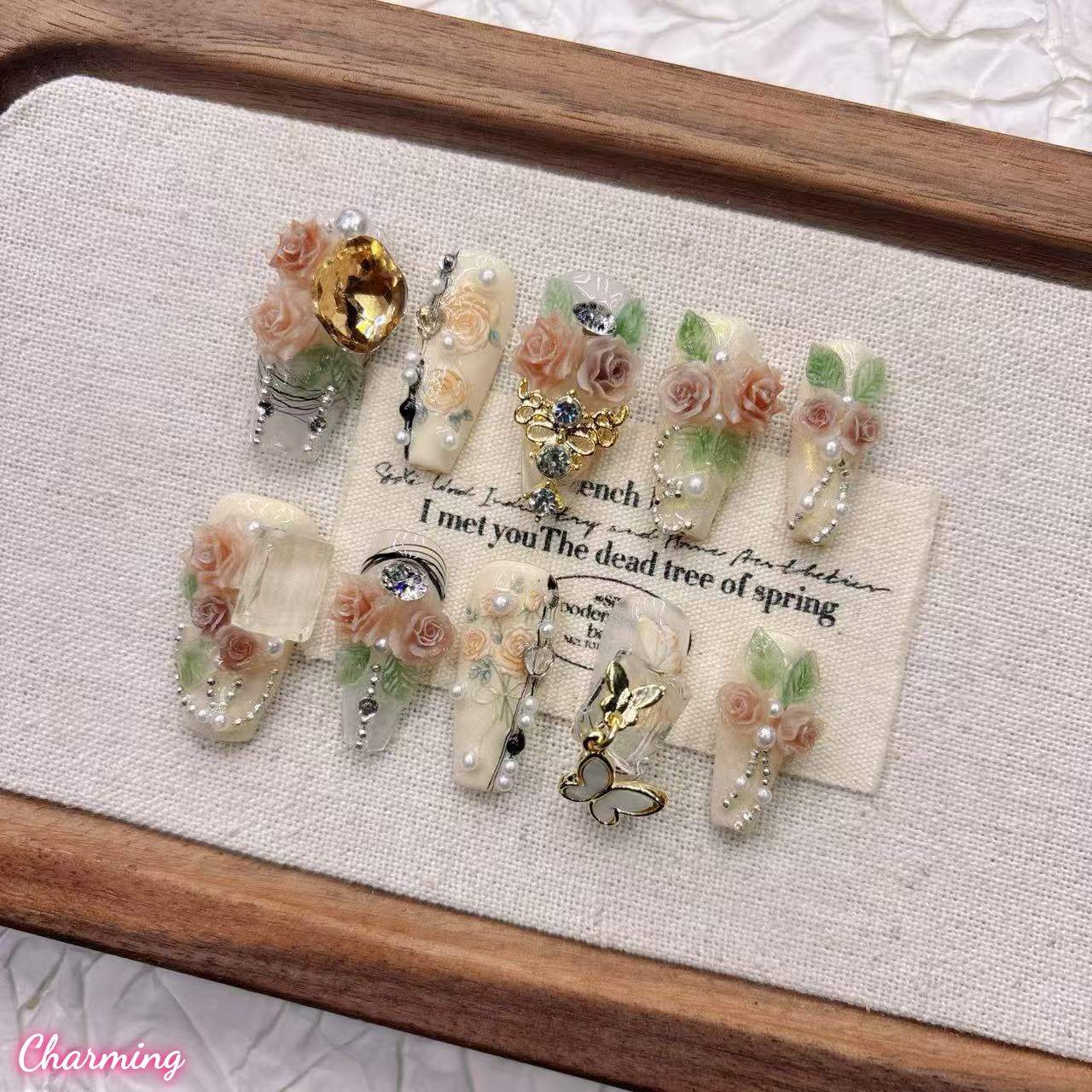 Moment of Spring / Handmade Nails