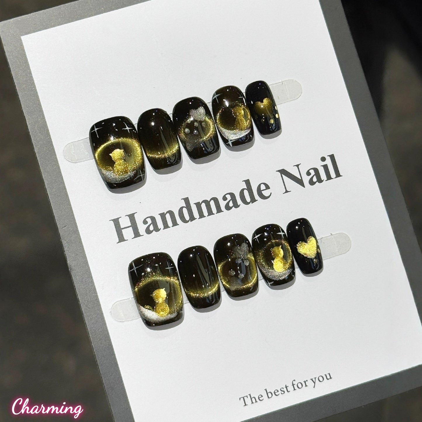 Feline Legend  / Handmade Nails