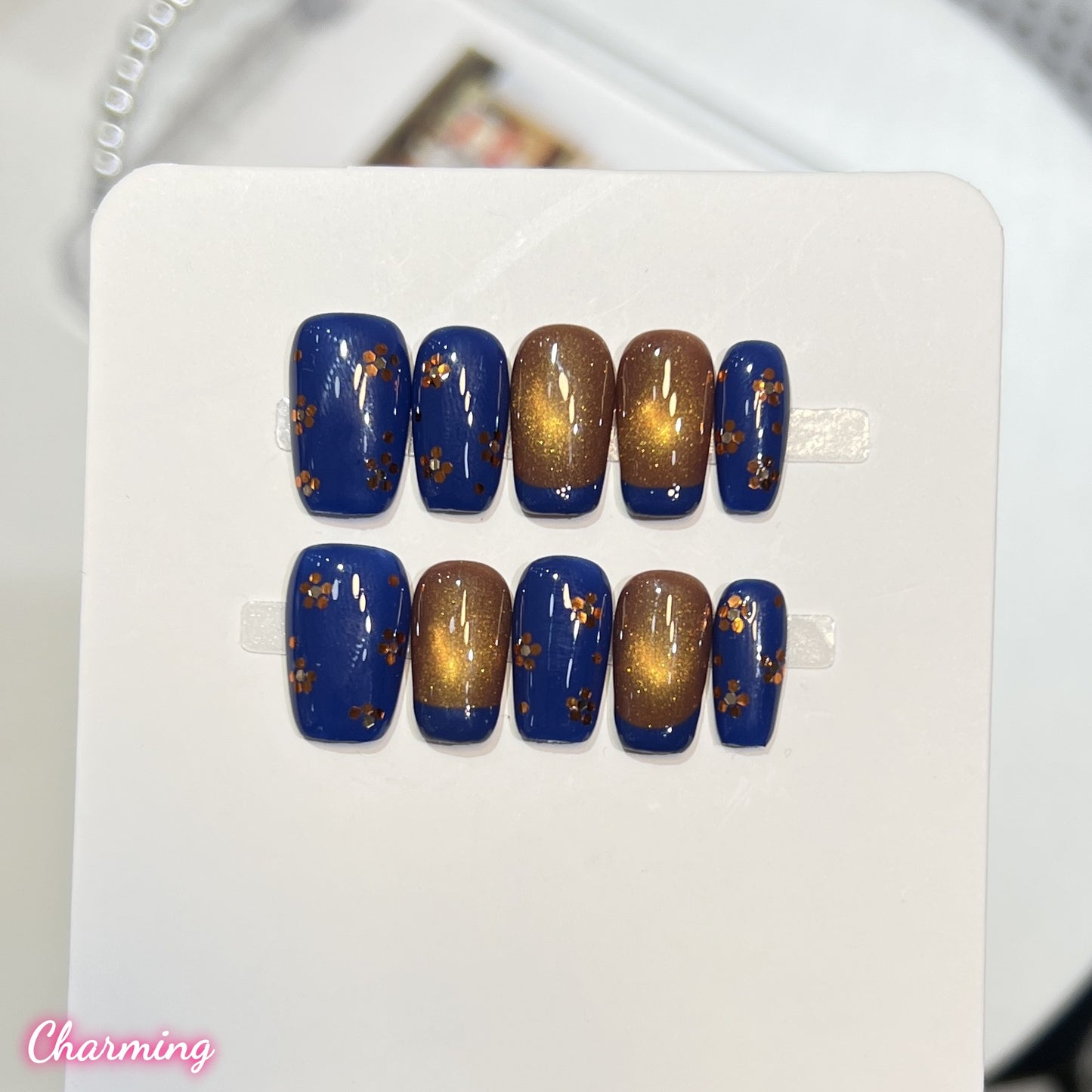 Duskgold Sylph / Handmade Nails