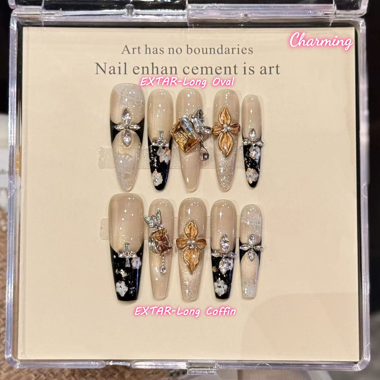 Sumptuous Bloom / Handmade Nails