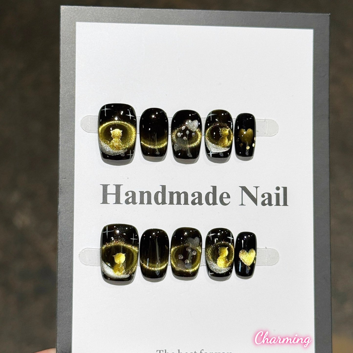 Feline Legend  / Handmade Nails