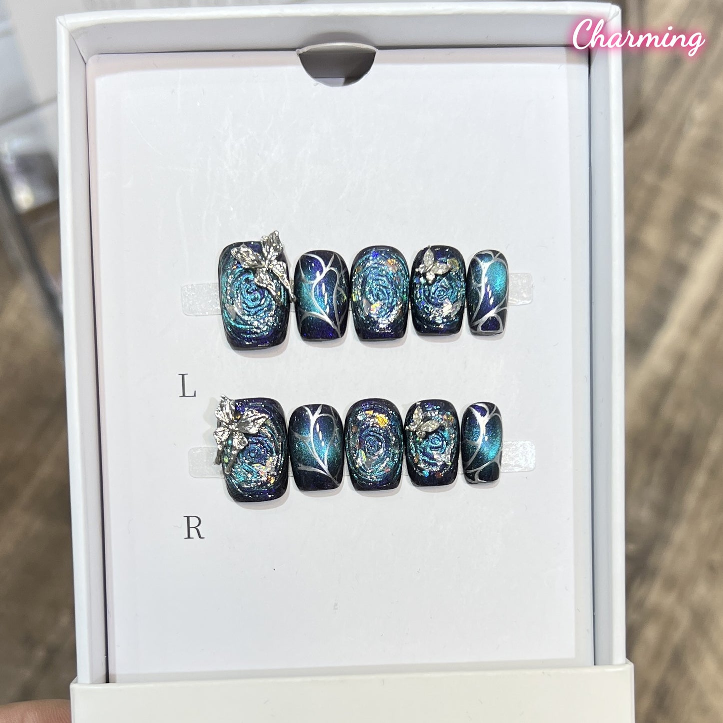 Starborn Butterfly / Handmade Nails