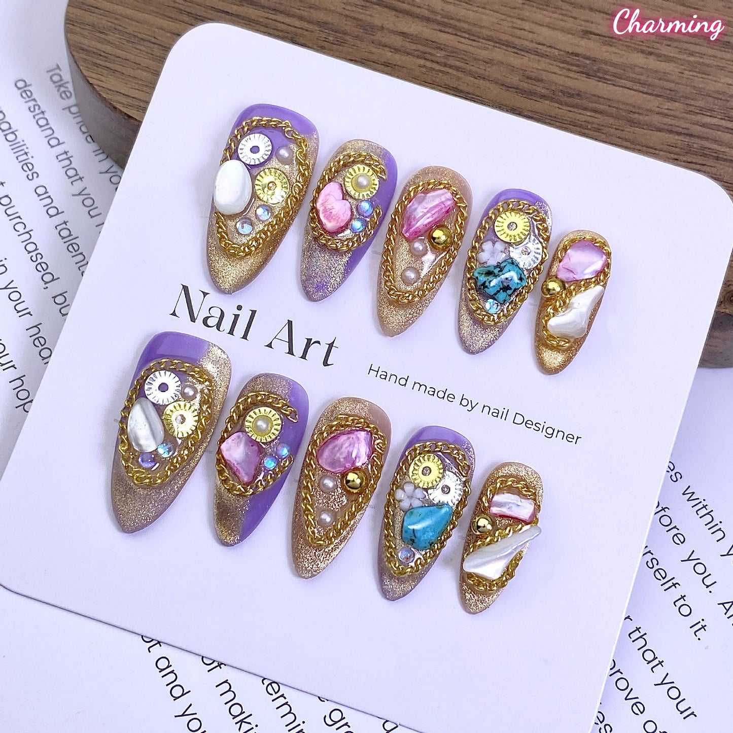 Baroque Fetter / Handmade Nails
