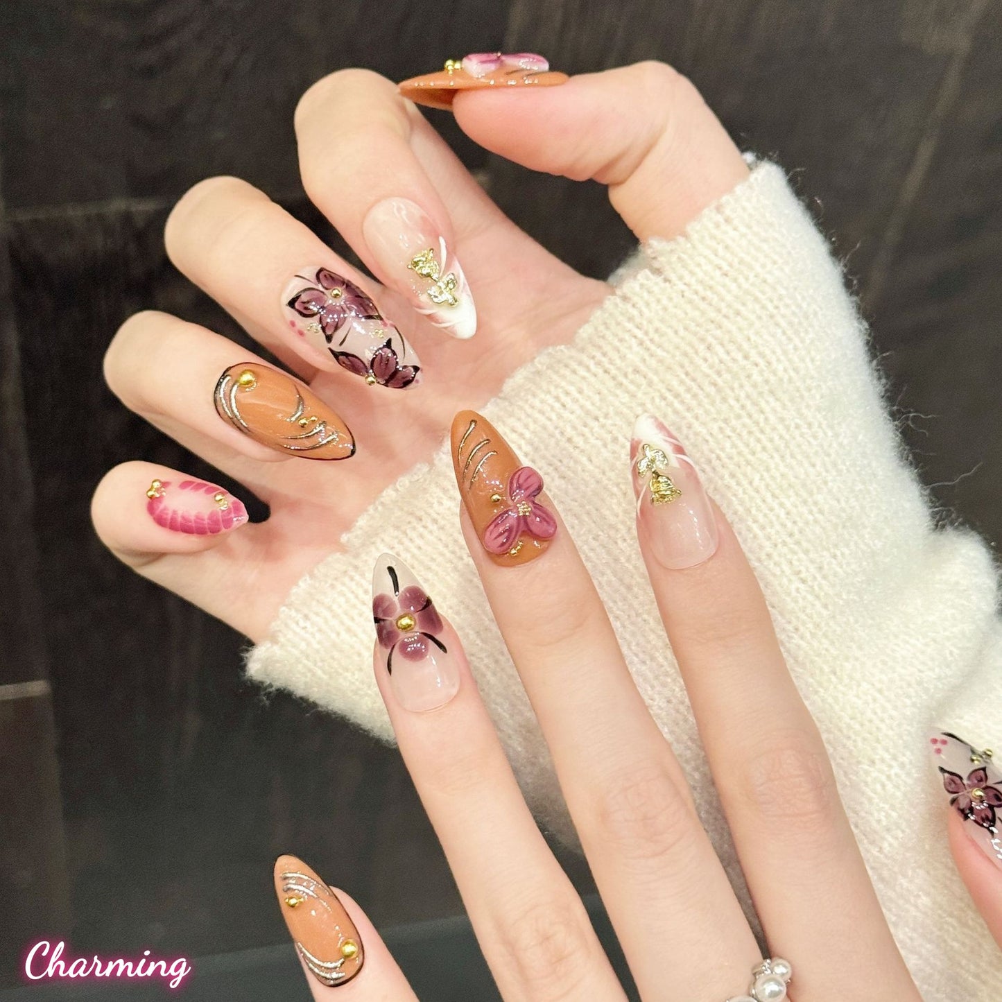 Pressed Memories / Handmade Nails