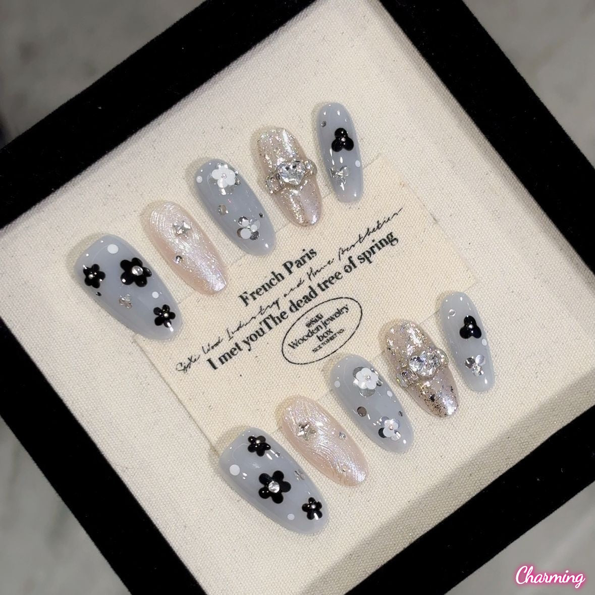 Zero Blue / Handmade Nailsems