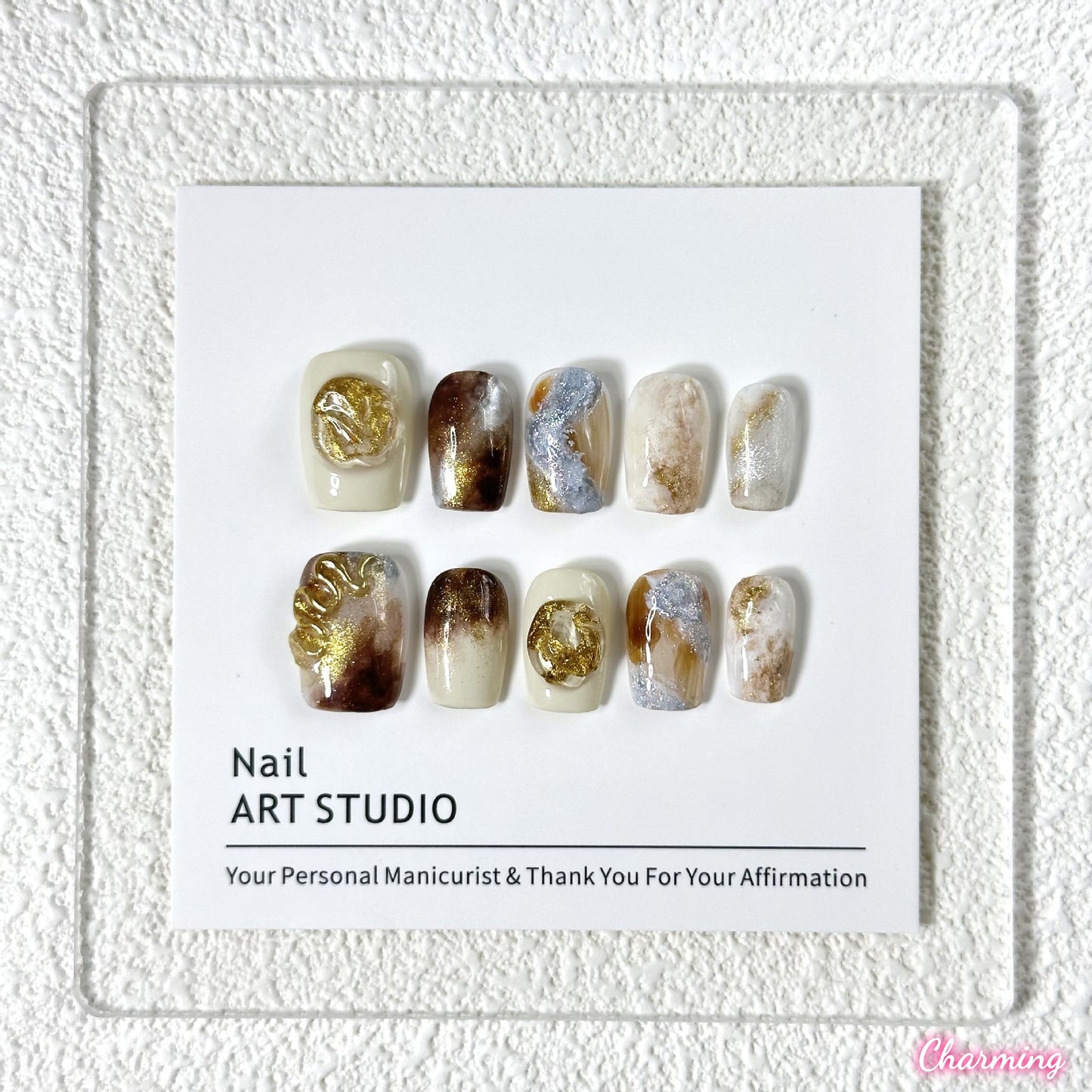 Galaxy Glow / Handmade Nails