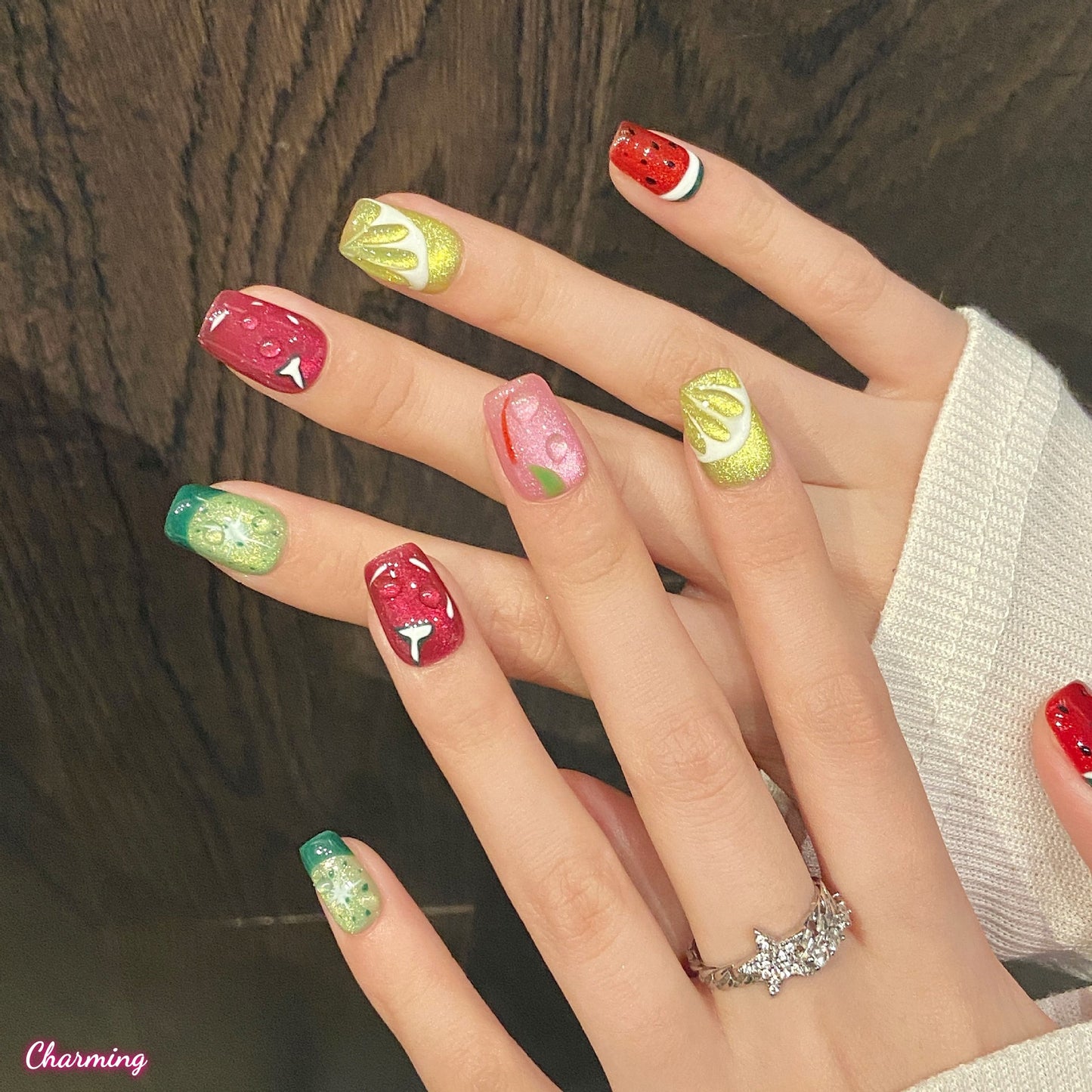 Fruit Party / Handmade Nails