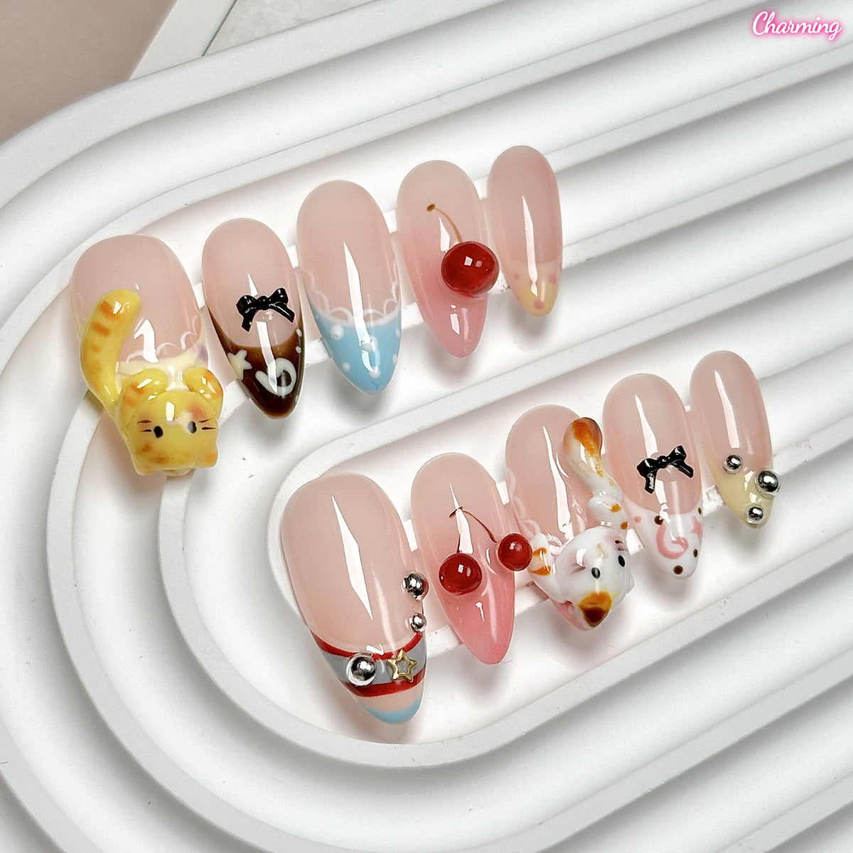 Kitty Reverie / Handmade Nailsems