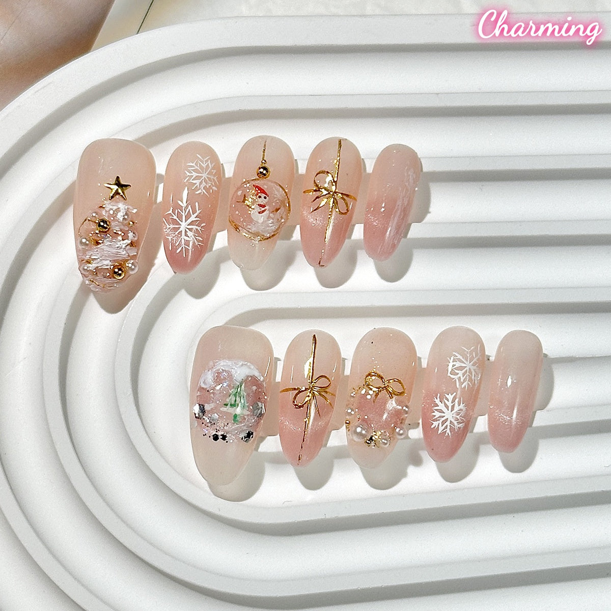 Starlight Eve / Handmade Nails