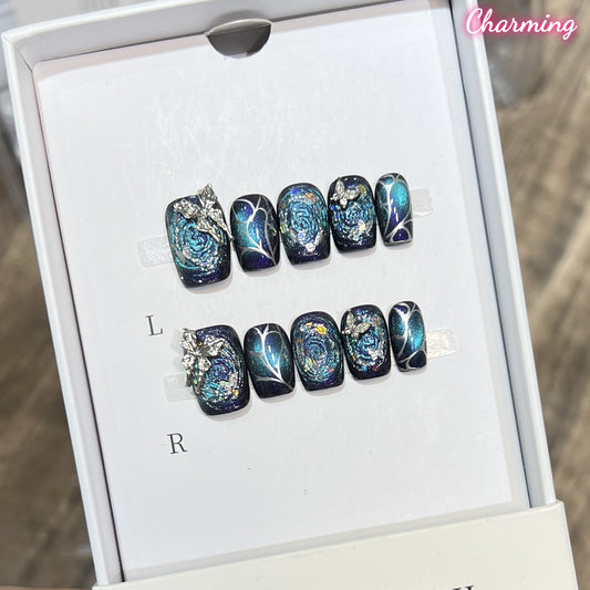 Starborn Butterfly / Handmade Nails