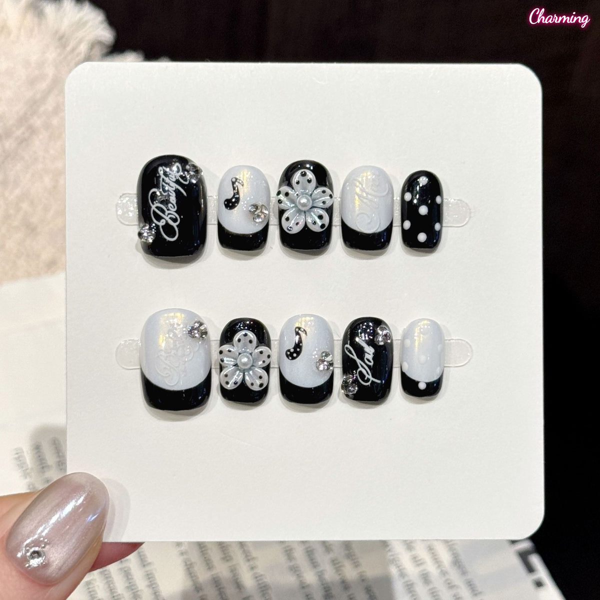 Ink Bloom Order / Handmade Nails