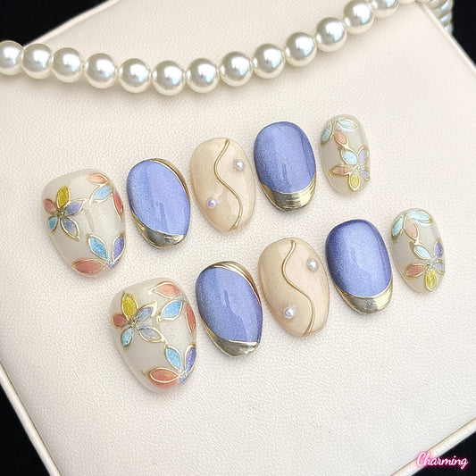 Petal Trace / Handmade Nailsems