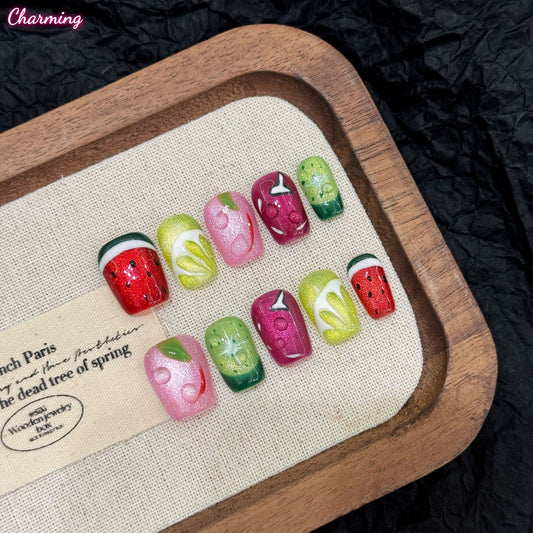 Fruit Party / Handmade Nails