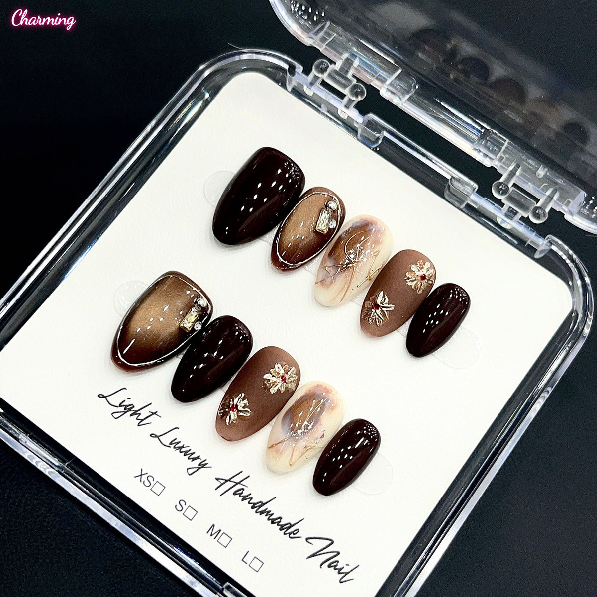 Sepia Memory / Handmade Nails