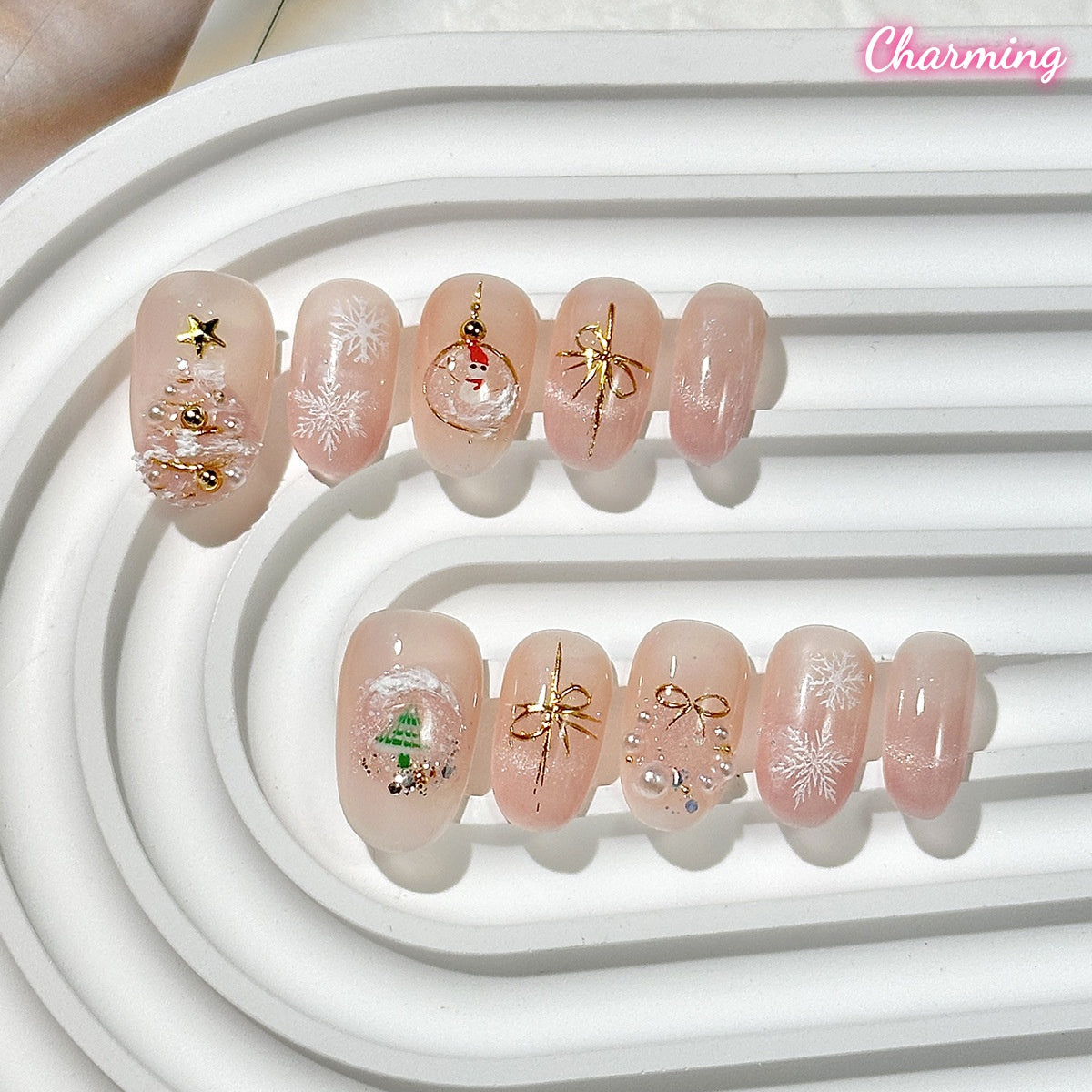 Starlight Eve / Handmade Nails