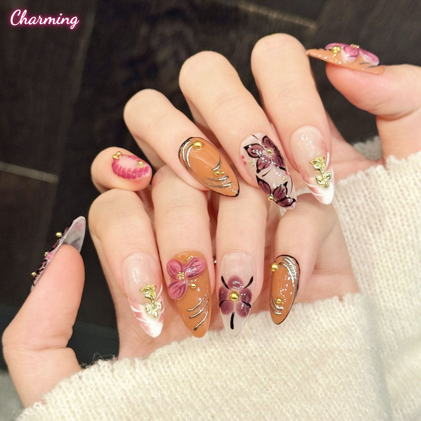 Pressed Memories / Handmade Nails