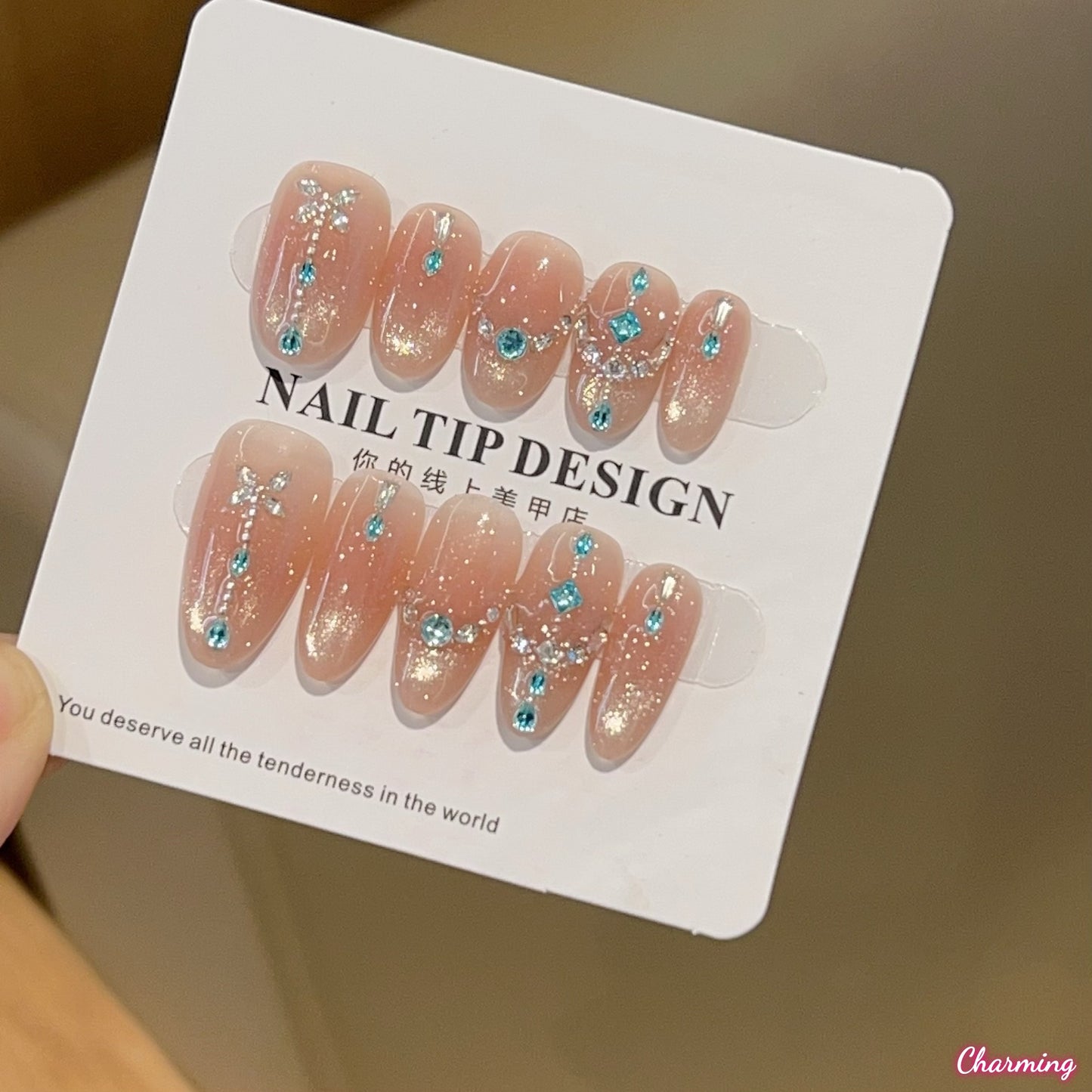Blush & Blue / Handmade Nails