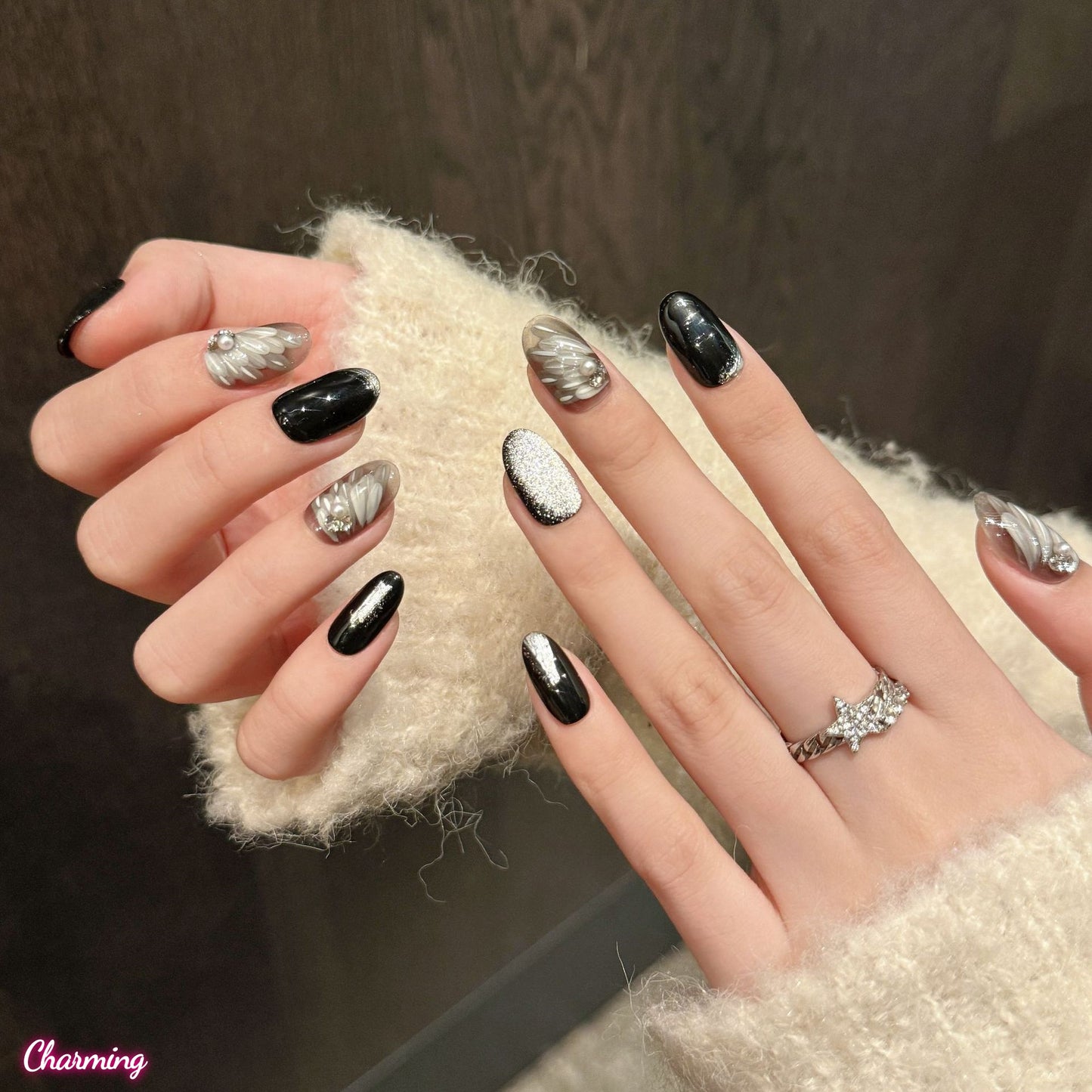 Cloud Wing / Handmade Nails