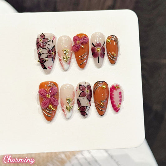 Pressed Memories / Handmade Nails