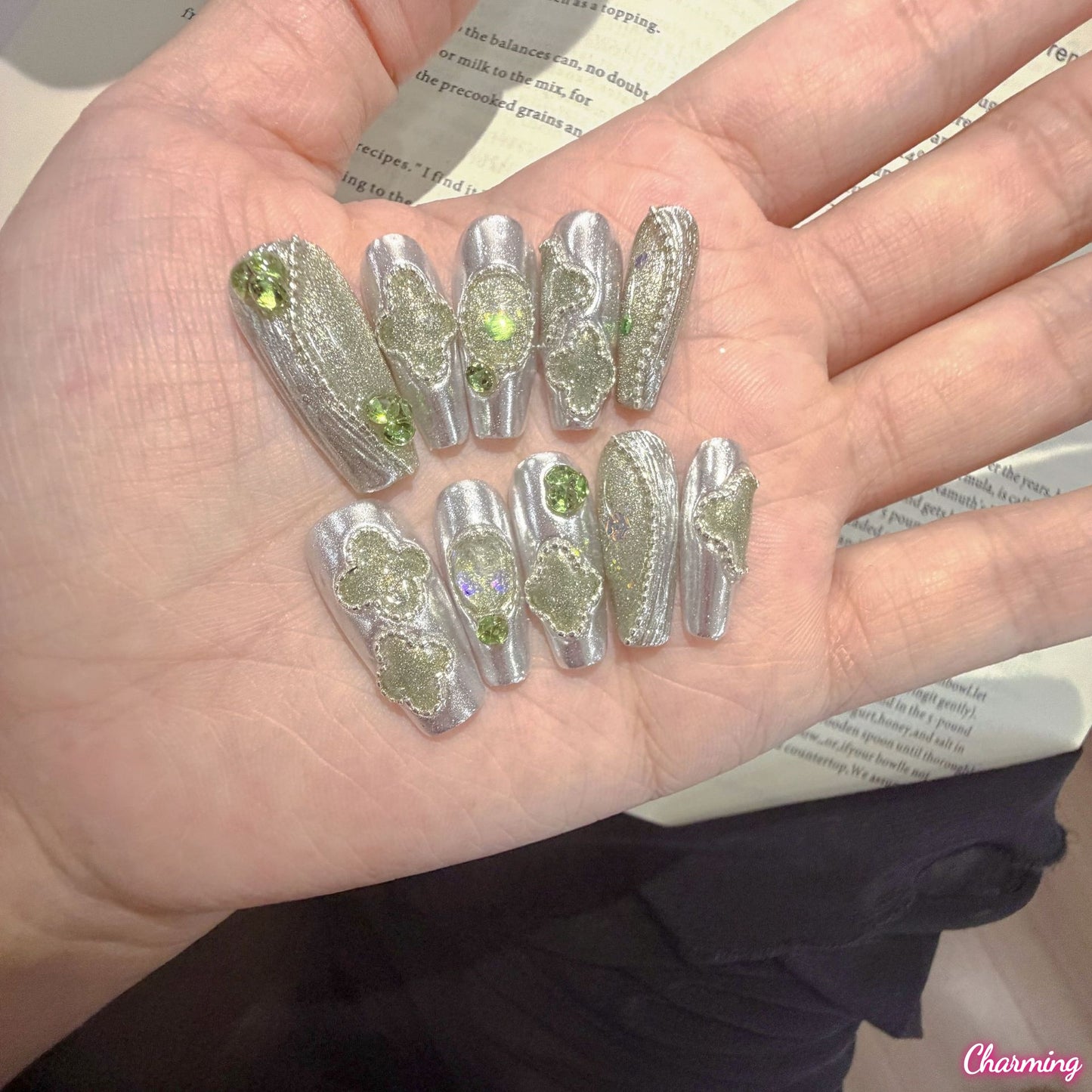 Mirror Forest / Handmade Nails