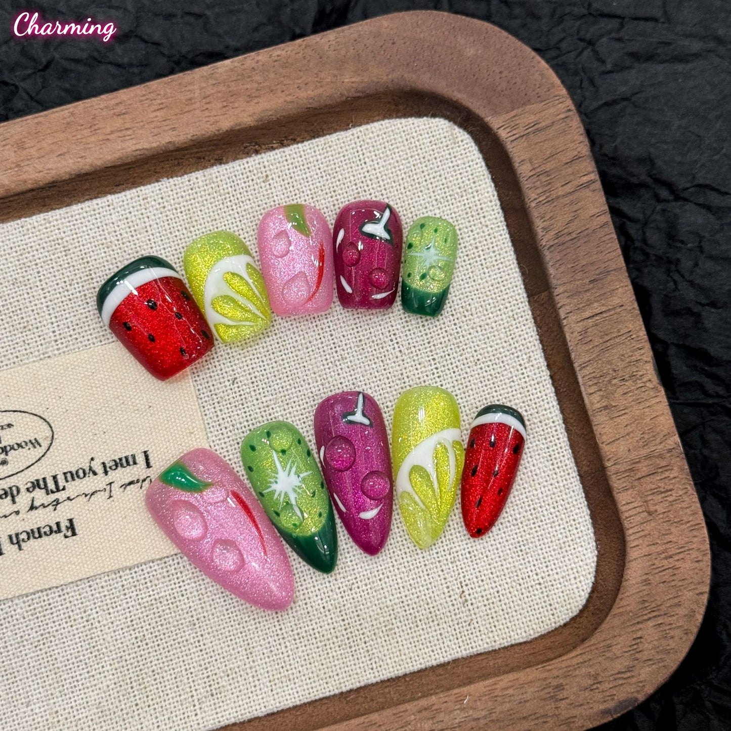 Fruit Party / Handmade Nails
