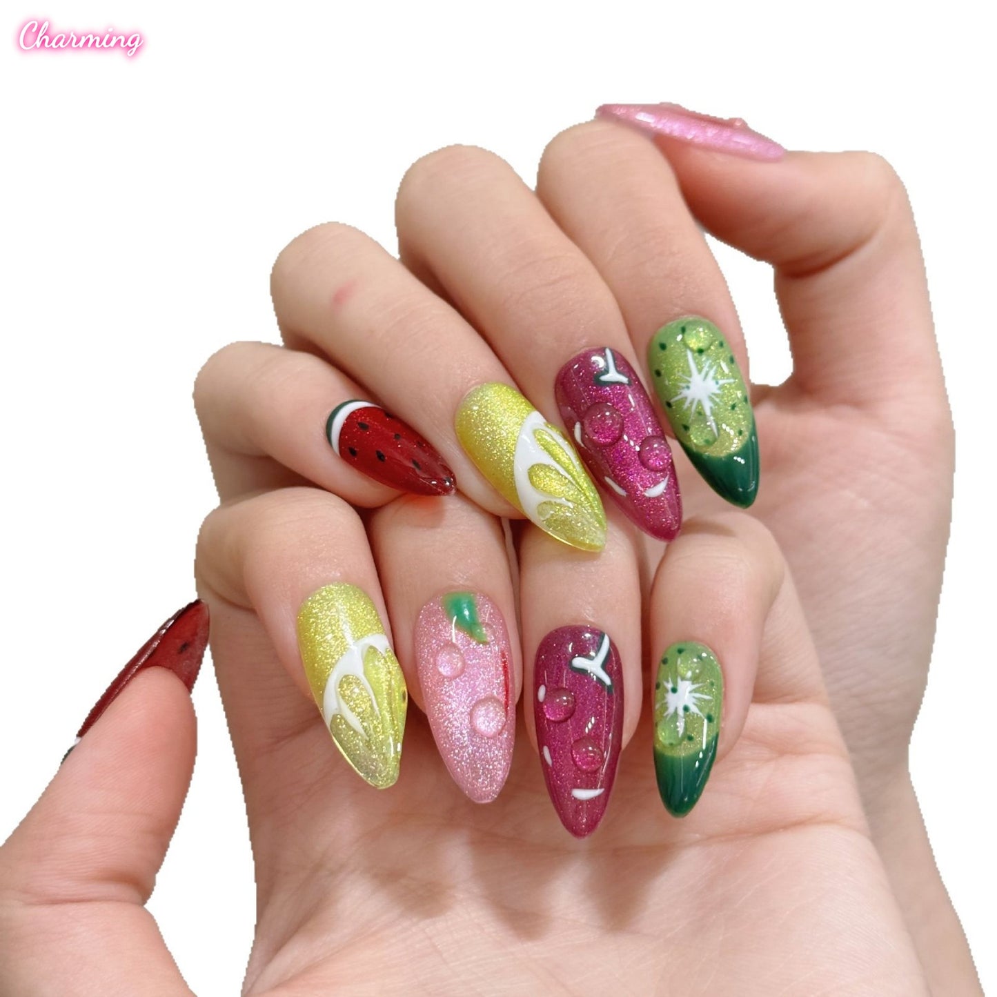 Fruit Party / Handmade Nails