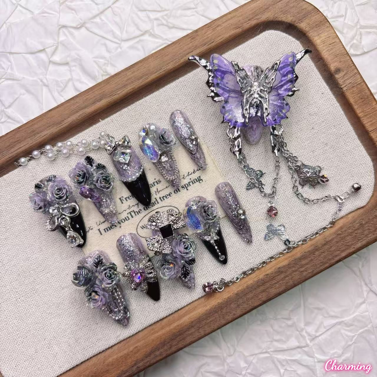 Dreamwing（11 Pcs） / Handmade Nails