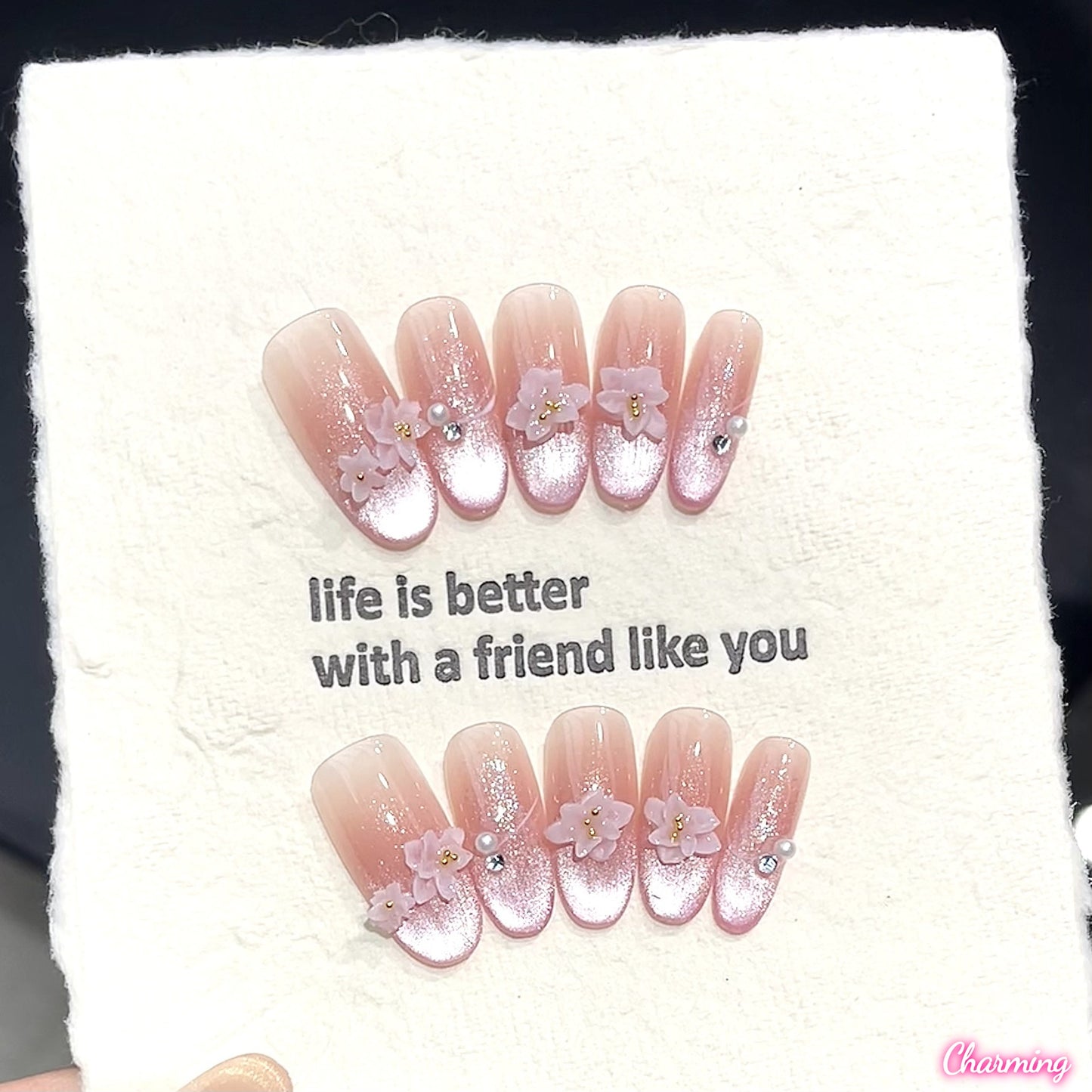 Powder Bloom / Handmade Nails