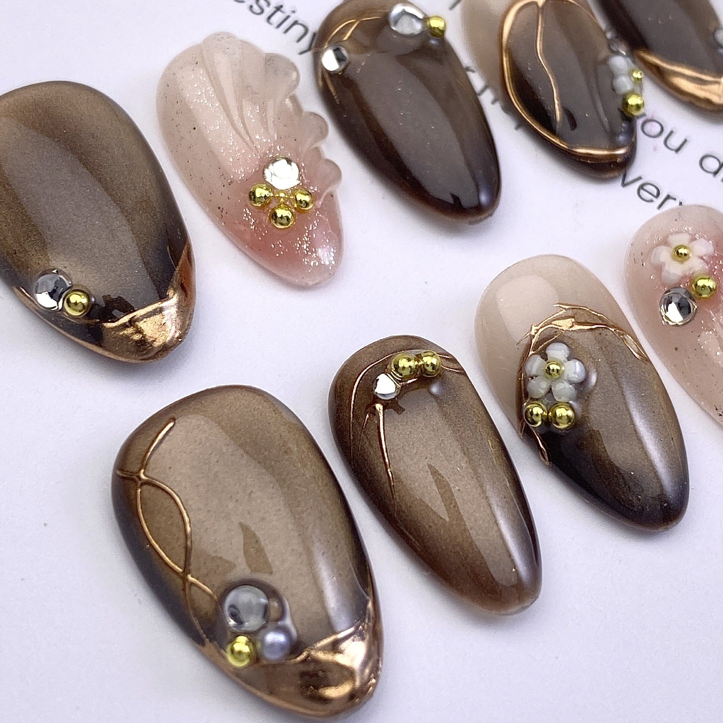 Twilight Taupe / Handmade Nails