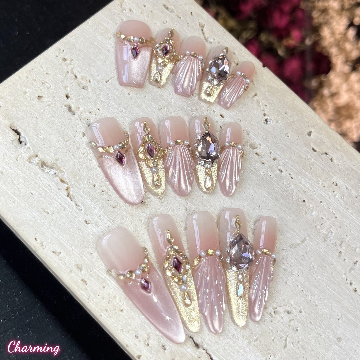 Opulent Gleam / Handmade Nails