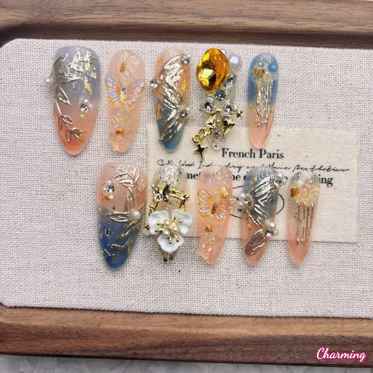 Desert Jewel / Handmade Nails