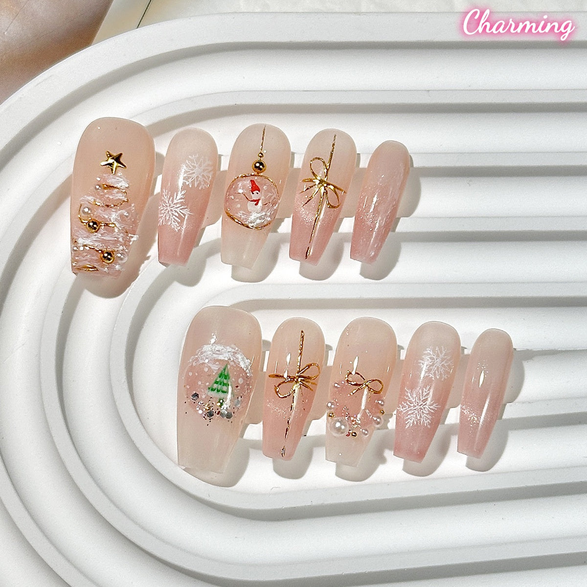Starlight Eve / Handmade Nails