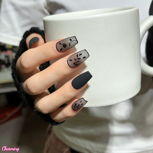 Shadow Petal / Handmade Nails