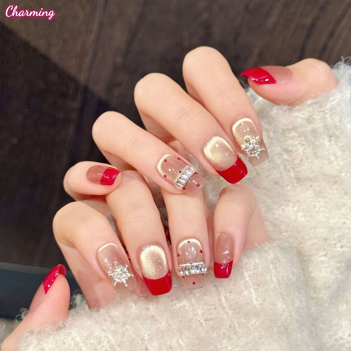 Redolent Red / Handmade Nails