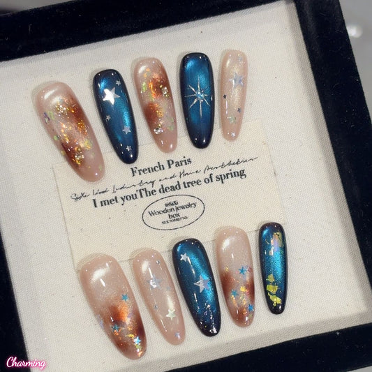 Melted Dusk / Handmade Nailsems