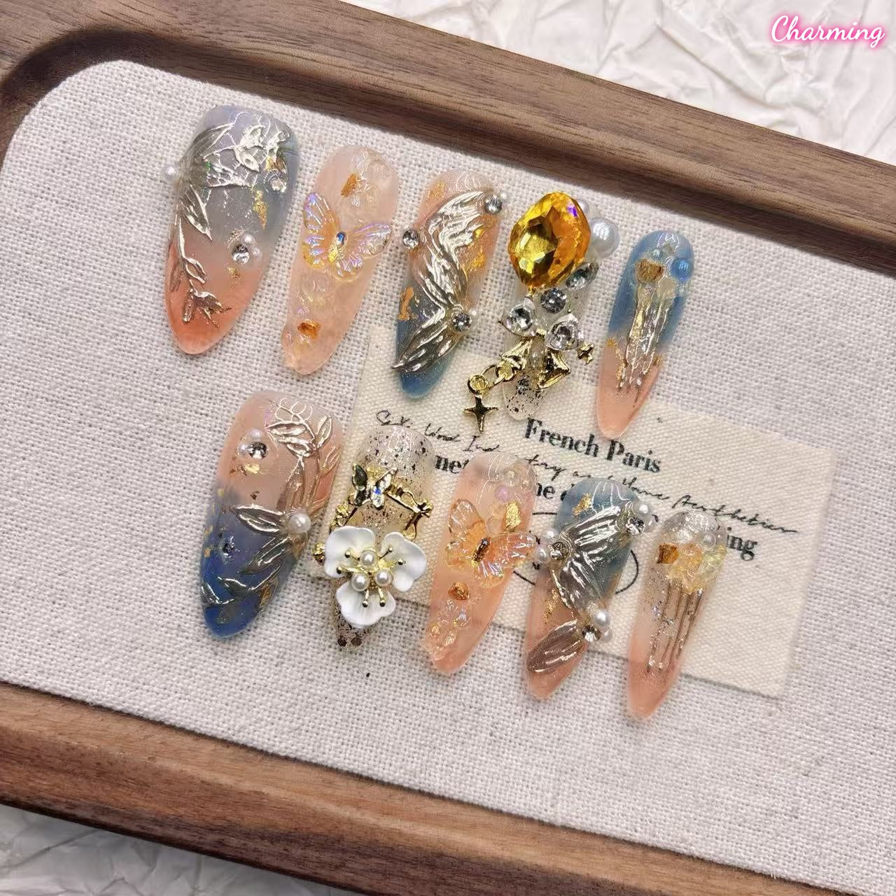 Desert Jewel / Handmade Nails