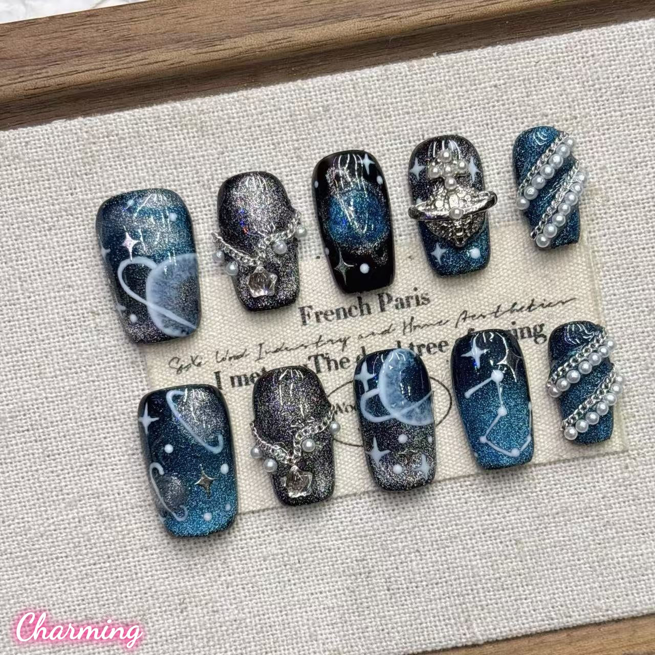 Cosmic Dust / Handmade Nails