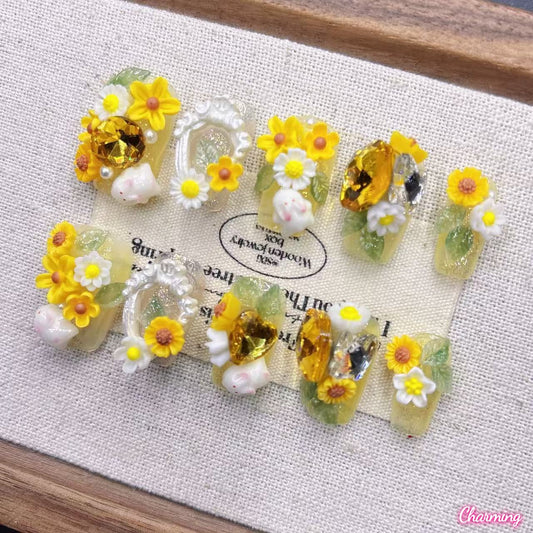 Field of Gold / Handmade Nailsems