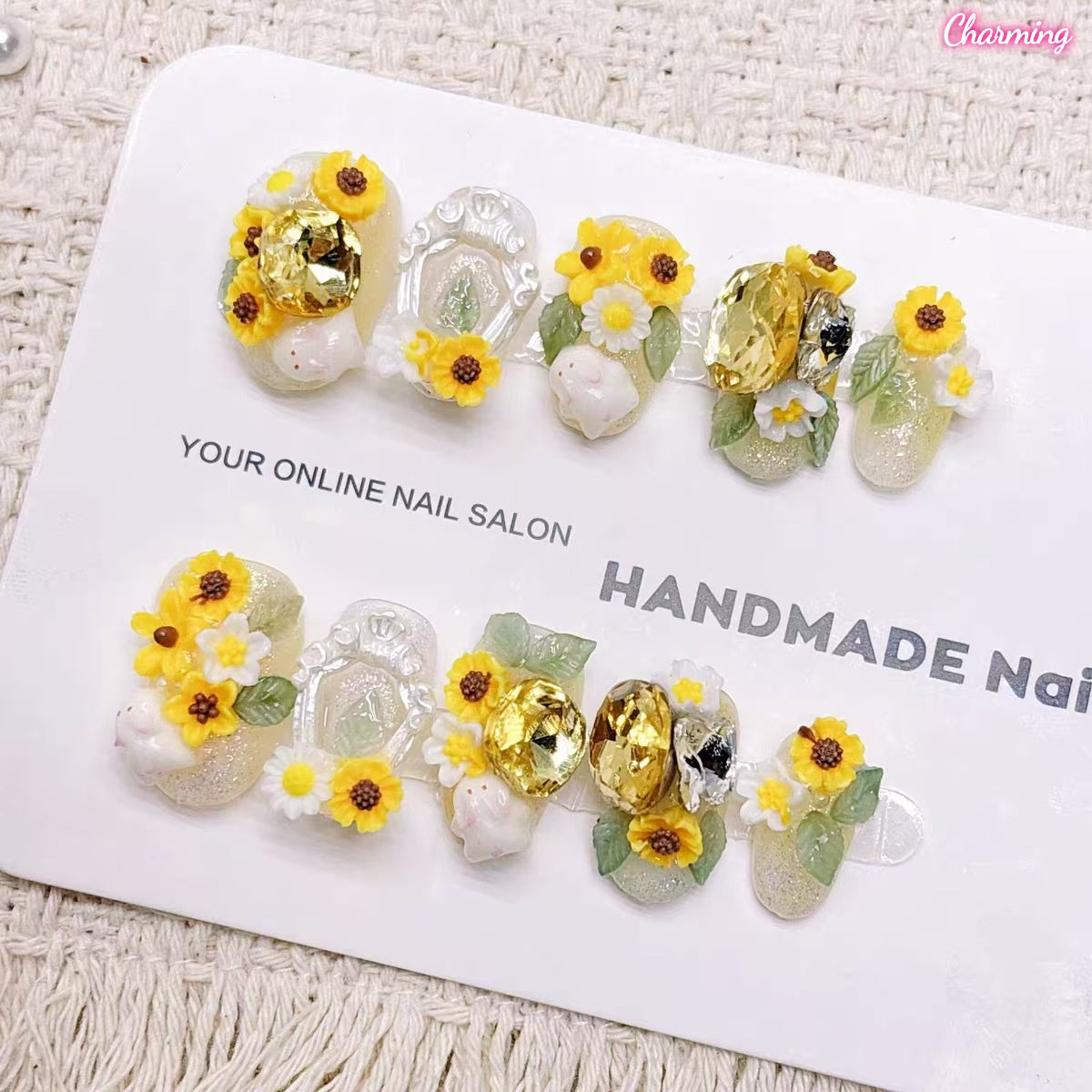 Field of Gold / Handmade Nailsems
