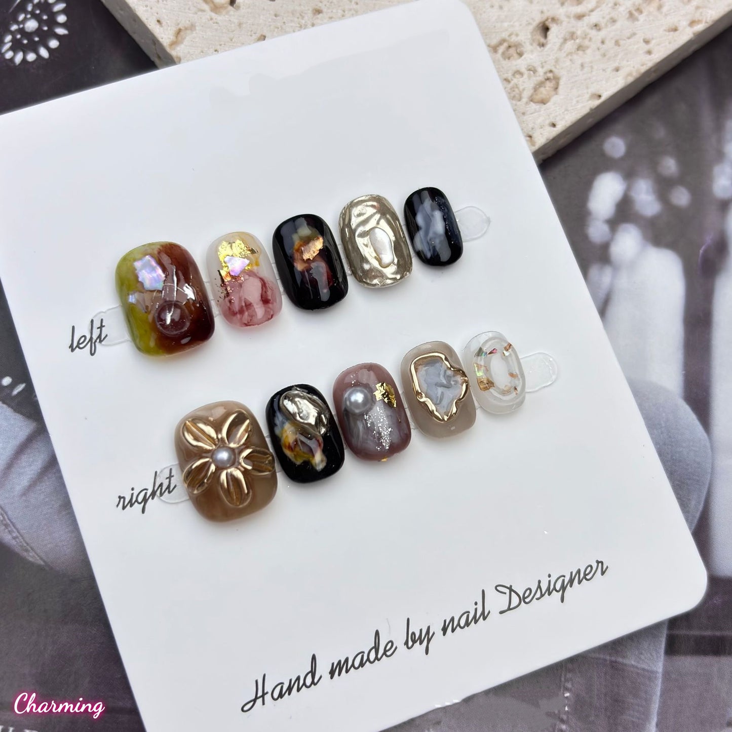 Dusty Horizon / Handmade Nails