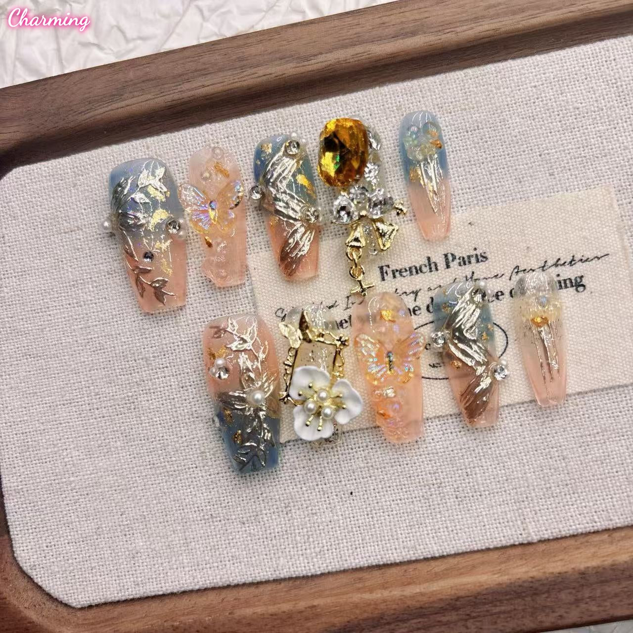 Desert Jewel / Handmade Nails