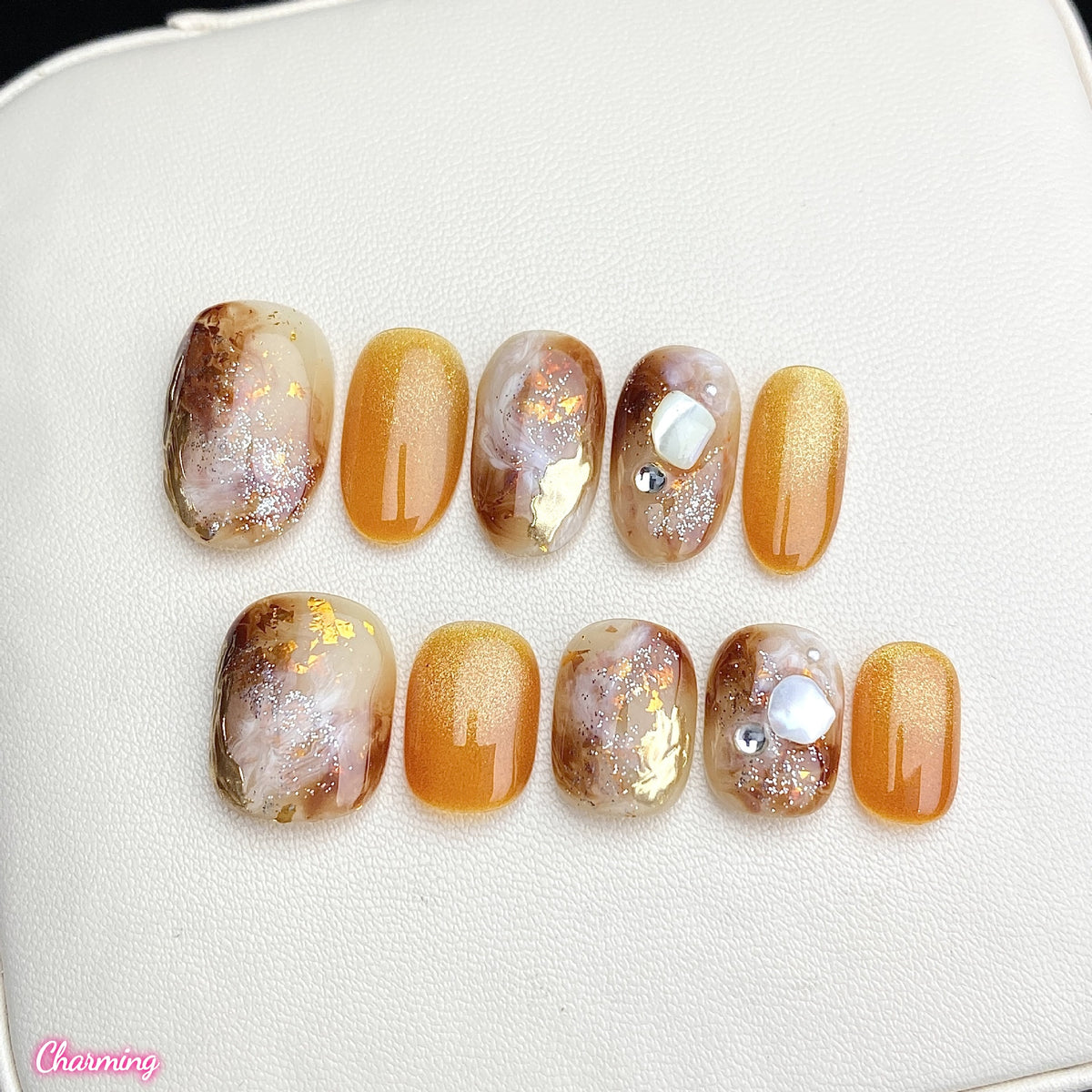 Soft Sunlight/ Handmade Nailsems