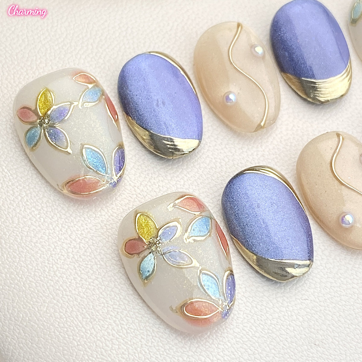 Petal Trace / Handmade Nailsems