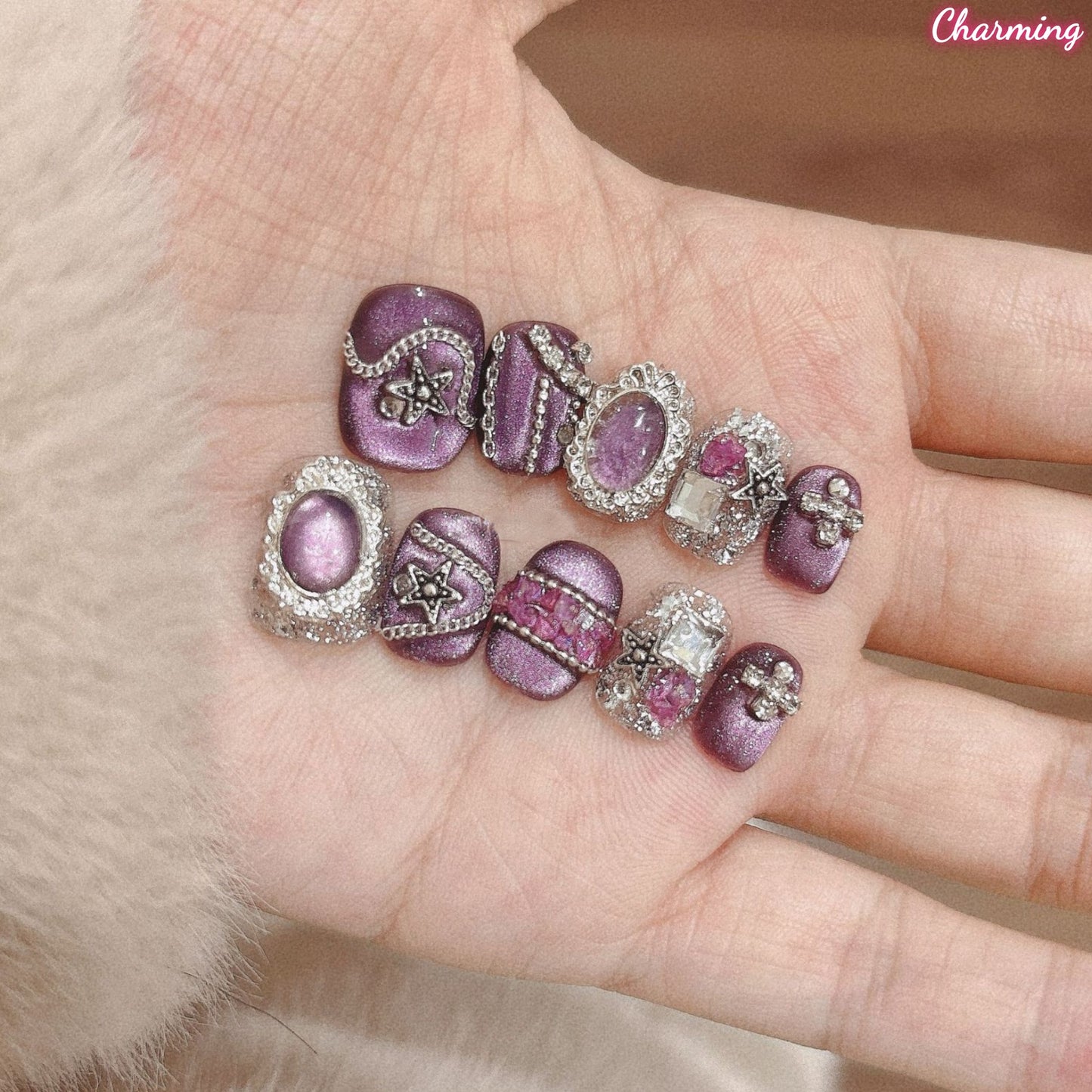 Twilight Mirage / Handmade Nails