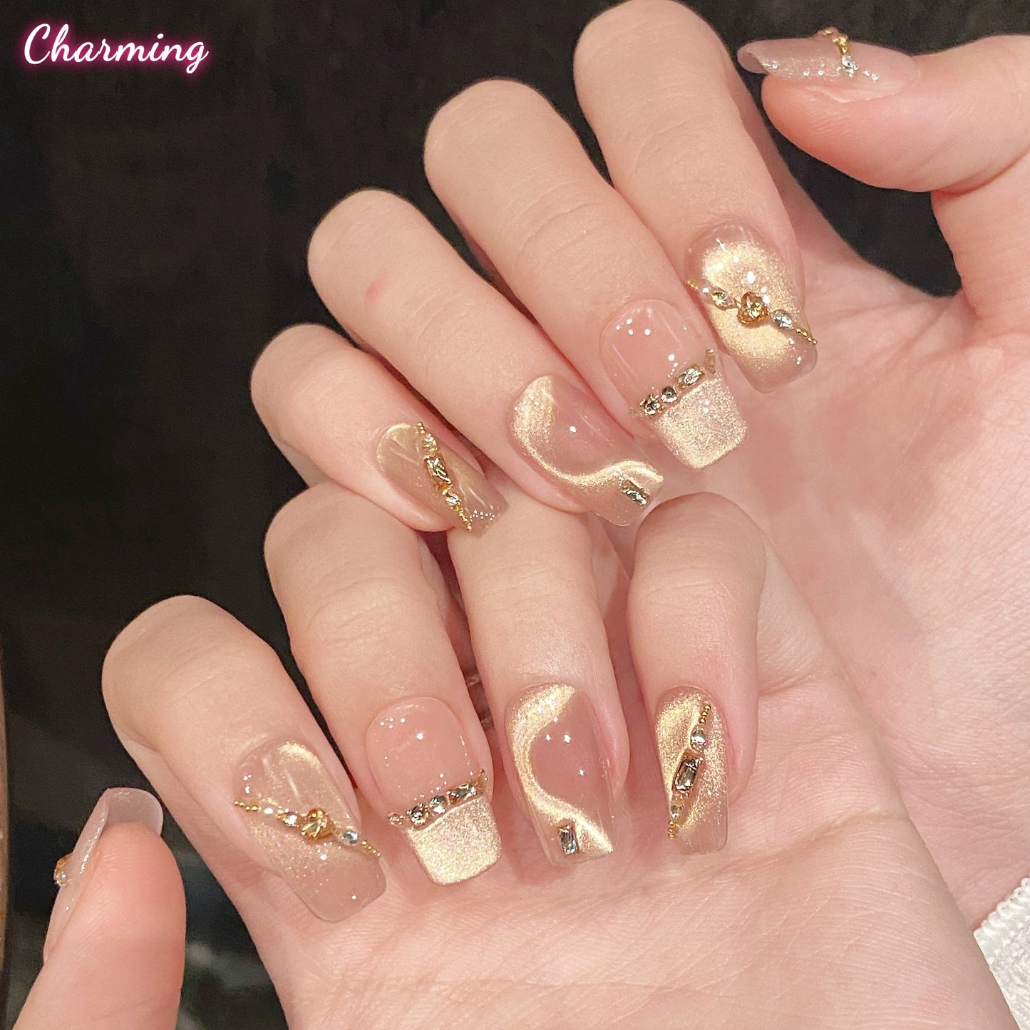 Graceful and Tender / Handmade Nails