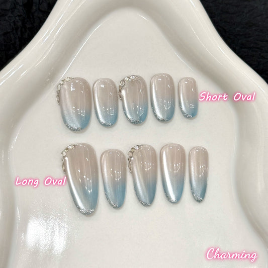Cear sky / Handmade Nails
