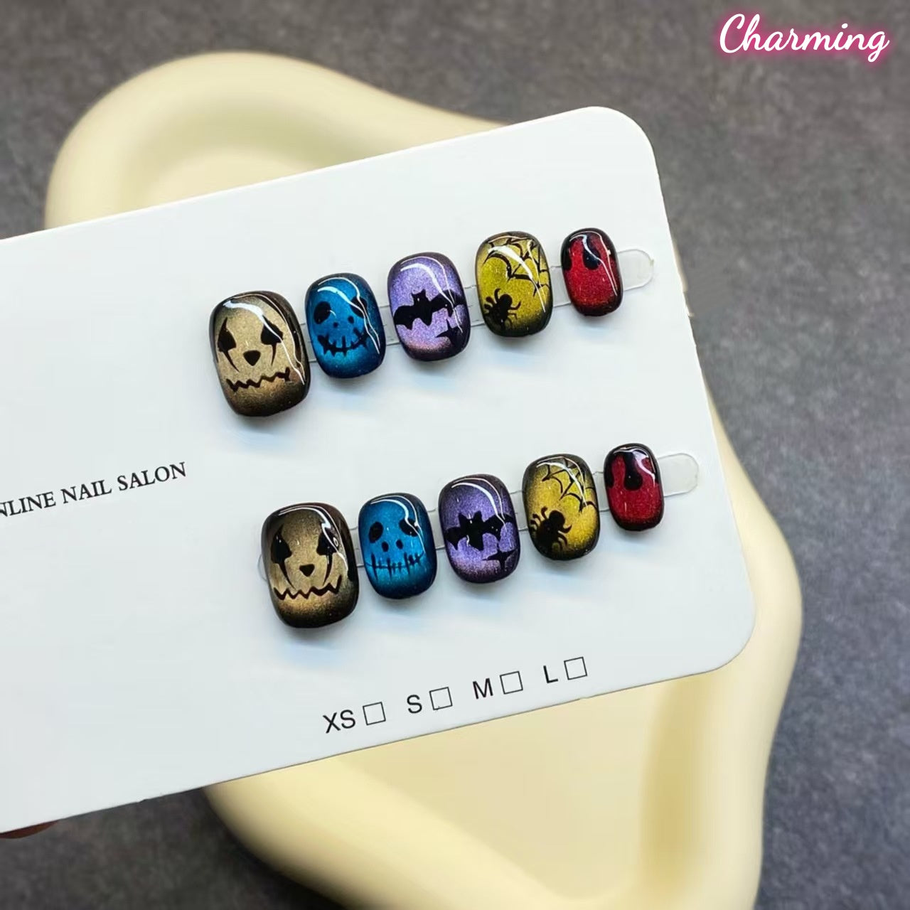 Trick or Treat  / Handmade Nails