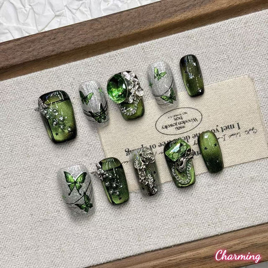 Meadow Wings / Handmade Nails